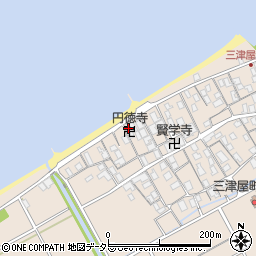 滋賀県彦根市三津屋町1241周辺の地図
