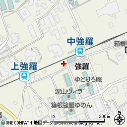 神奈川県足柄下郡箱根町強羅1300-127周辺の地図