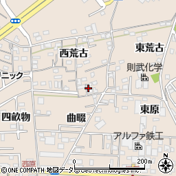 愛知県名古屋市守山区中志段味西荒古2412周辺の地図
