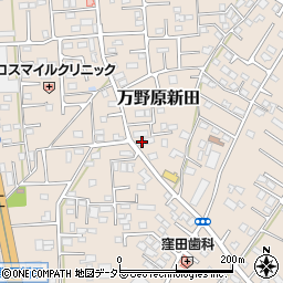 静岡県富士宮市万野原新田3578周辺の地図