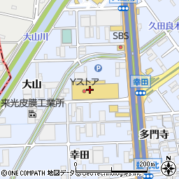 ヨシヅヤ豊山テラス周辺の地図