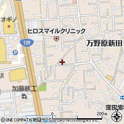 静岡県富士宮市万野原新田3939周辺の地図