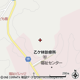 愛知県豊田市乙ケ林町寒田周辺の地図