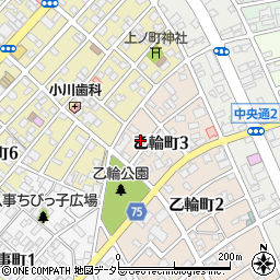 愛知県春日井市乙輪町3丁目10周辺の地図