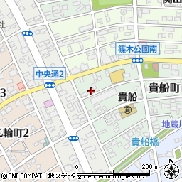 愛知県春日井市貴船町24周辺の地図