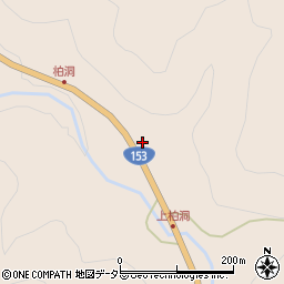 愛知県豊田市大野瀬町日ヨモ周辺の地図