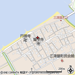 滋賀県彦根市三津屋町1222周辺の地図