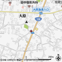 有限会社押田石材工業　本社周辺の地図