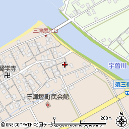 滋賀県彦根市三津屋町1012周辺の地図
