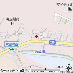 愛知県瀬戸市穴田町458周辺の地図