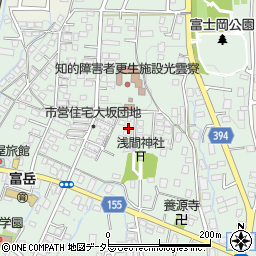 静岡県御殿場市大坂336周辺の地図
