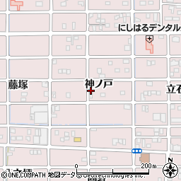 日田天領水愛知西春店周辺の地図