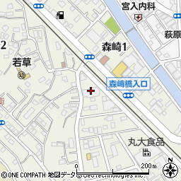 創価学会横須賀文化会館周辺の地図