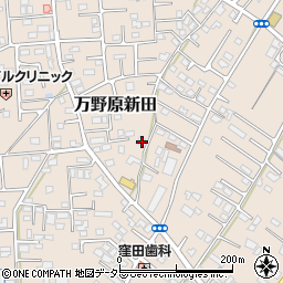 静岡県富士宮市万野原新田3260周辺の地図