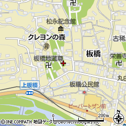 神奈川県小田原市板橋584-1周辺の地図
