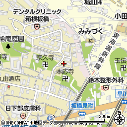 神奈川県小田原市板橋730-4周辺の地図
