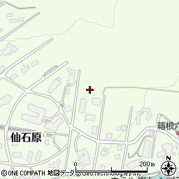 神奈川県足柄下郡箱根町仙石原周辺の地図