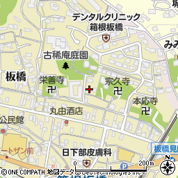 神奈川県小田原市板橋824周辺の地図
