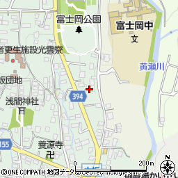 静岡県御殿場市大坂18周辺の地図