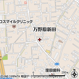 静岡県富士宮市万野原新田3960周辺の地図