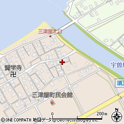 滋賀県彦根市三津屋町1015周辺の地図