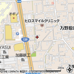 静岡県富士宮市万野原新田3930-4周辺の地図