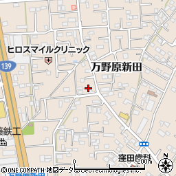 静岡県富士宮市万野原新田3947周辺の地図