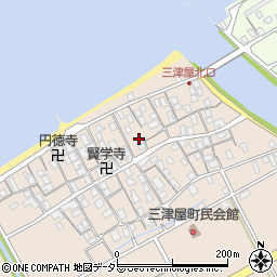 滋賀県彦根市三津屋町1210周辺の地図