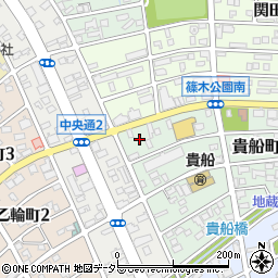 愛知県春日井市貴船町4周辺の地図