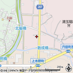 愛知県瀬戸市穴田町194-2周辺の地図