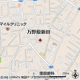 静岡県富士宮市万野原新田3963周辺の地図