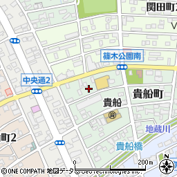 愛知県春日井市貴船町22周辺の地図