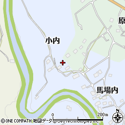 千葉県夷隅郡大多喜町小内238周辺の地図