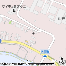 愛知県瀬戸市穴田町861周辺の地図