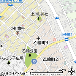 愛知県春日井市乙輪町3丁目9周辺の地図