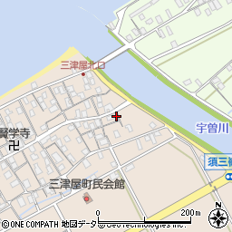 滋賀県彦根市三津屋町1014周辺の地図