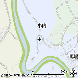 千葉県夷隅郡大多喜町小内243周辺の地図