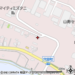 愛知県瀬戸市穴田町859周辺の地図