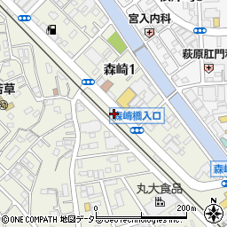 神奈川歯研周辺の地図