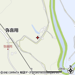 千葉県夷隅郡大多喜町弥喜用344周辺の地図