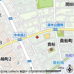 愛知県春日井市貴船町6周辺の地図