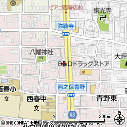 ｍｉｎｉ　ｔｅｃｋ　西春店周辺の地図