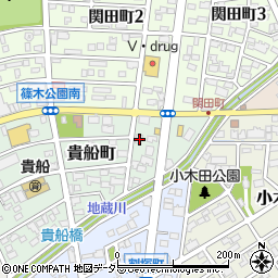 愛知県春日井市貴船町164周辺の地図