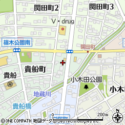 愛知県春日井市貴船町147周辺の地図
