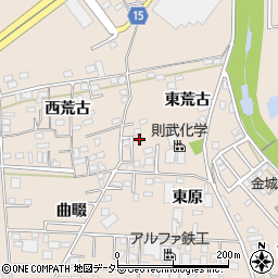 愛知県名古屋市守山区中志段味東荒古2526-8周辺の地図