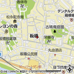 神奈川県小田原市板橋924周辺の地図