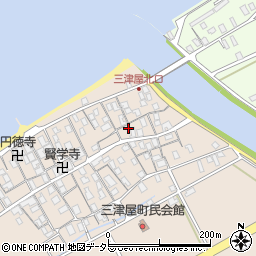 滋賀県彦根市三津屋町1156周辺の地図
