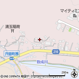 愛知県瀬戸市穴田町452周辺の地図