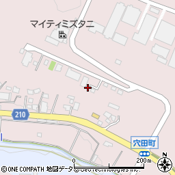 愛知県瀬戸市穴田町865周辺の地図