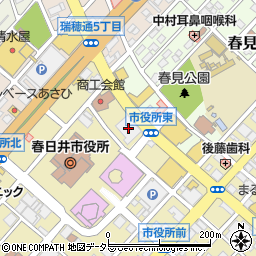 ＮＴＴ春日井ビル周辺の地図